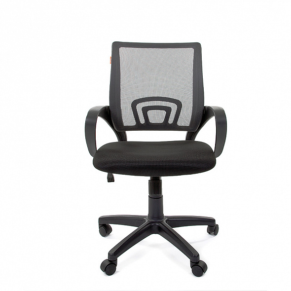 Кресло Chairman 696 black серый