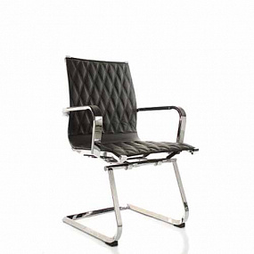 Кресло для посетителей - Style Vi STL LN71PHZPB(кожа)