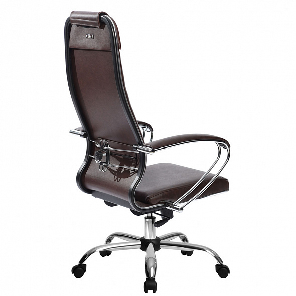 Кресло офисное МЕТТА Комплект 31 корчневый металл