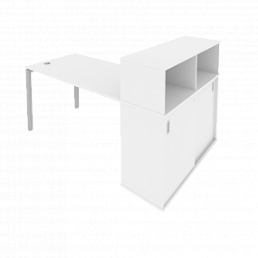 Стол с опорным шкафом-купе - БП.РС-СШК-3.3