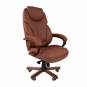 Кресло Chairman 406 коричневый