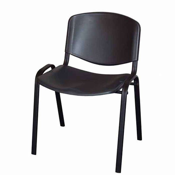 Кресло - ИЗО пластик на черном каркасе