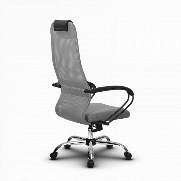 Кресло офисное Метта - SU-BP-8 Ch светло-серый