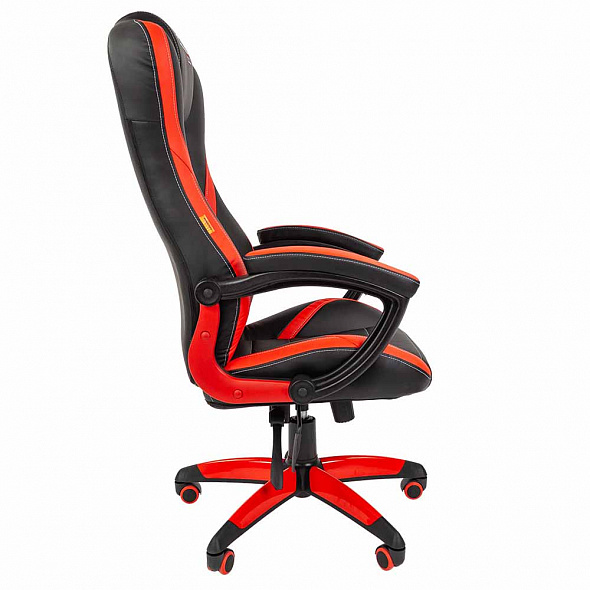 Кресло Chairman GAME 22 черный/красный