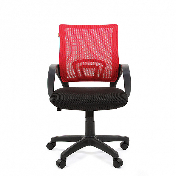 Кресло Chairman 696 black красный