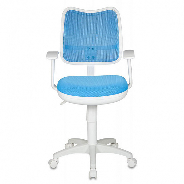 Кресло Бюрократ CH-W797 голубой сиденье голубой TW-55 сетка/ткань крестовина пластик пластик
