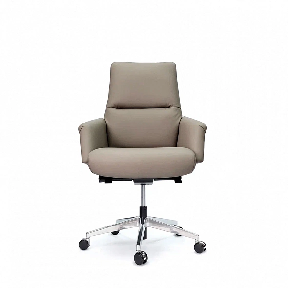 Кресло руководителя - AR-C107A-M светло-серый