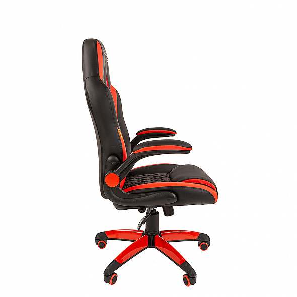 Кресло Chairman GAME 15 черный/красный