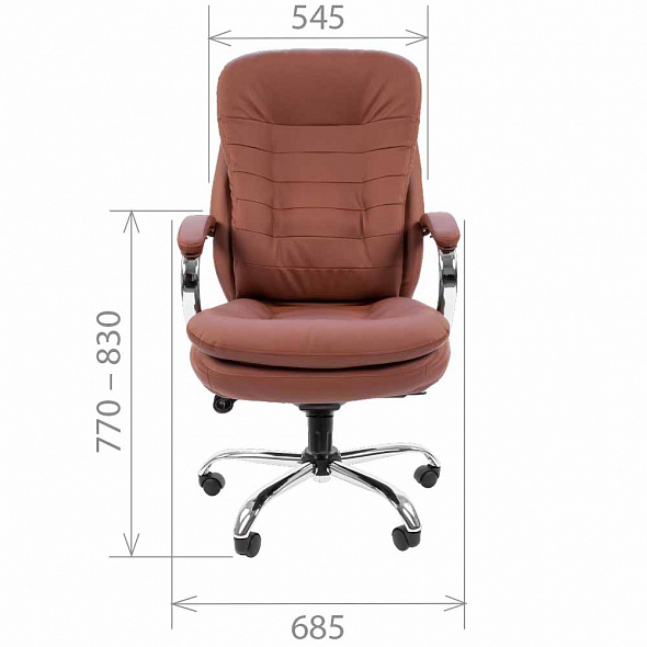 Кресло Chairman 795 коричневый