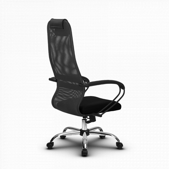 Кресло офисное Метта - SU-BP-8 Ch темно-серый/черный