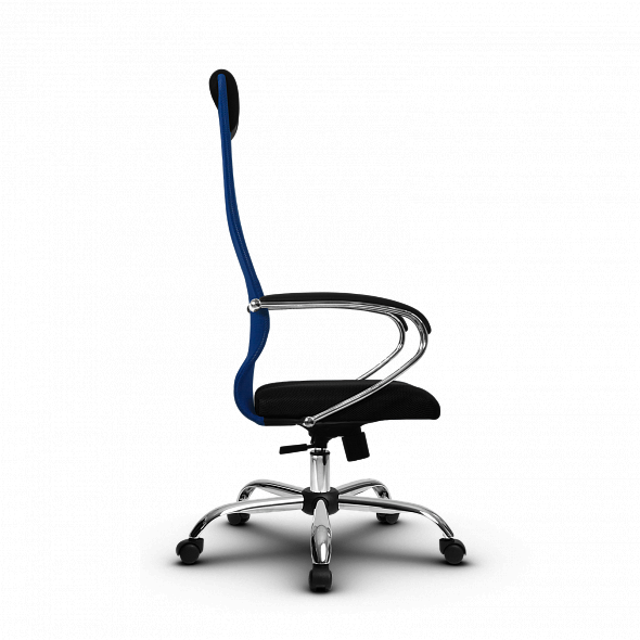 Кресло офисное Метта - SU-BK-8 Ch синий/черный