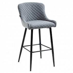 Барный стул Everprof Nico Ткань Серый