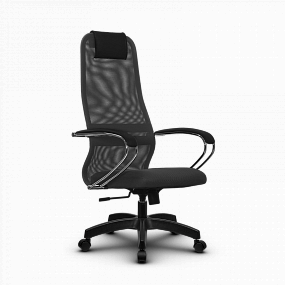 Кресло офисное Метта - SU-BK-8 Pl темно-серый