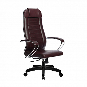 Кресло офисное МЕТТА Комплект 29 бордовый пластик