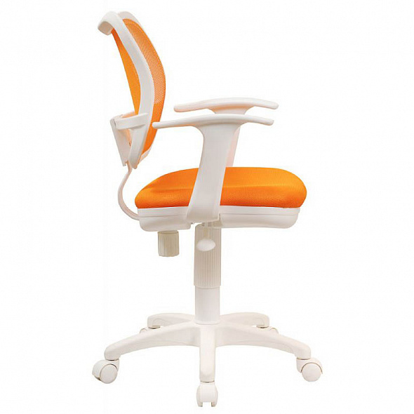 Кресло Бюрократ Ch-W797 оранжевый сиденье оранжевый TW-96-1 сетка/ткань крестовина пластик п