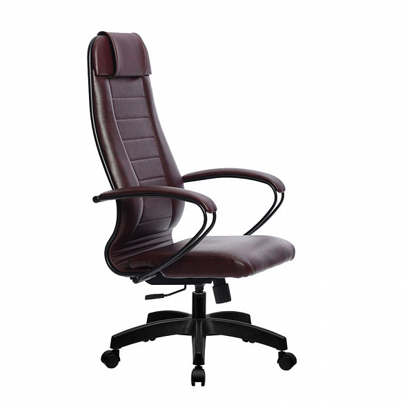 Кресло офисное МЕТТА Комплект 30 бордовый пластик