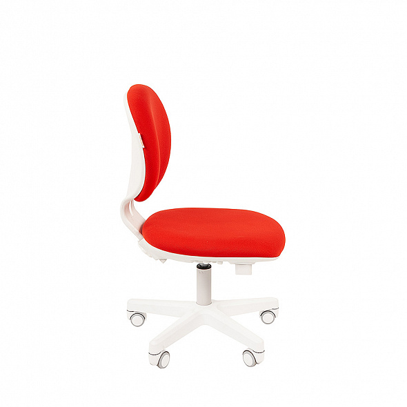 Кресло CHAIRMAN KIDS 108 белый пластик красный