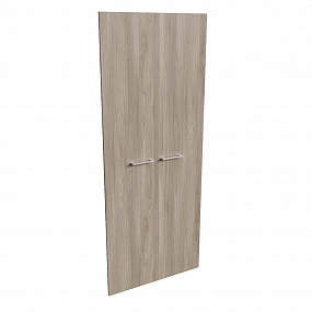 BELFAST - Комплект высоких деревянных дверей, ручка скоба
