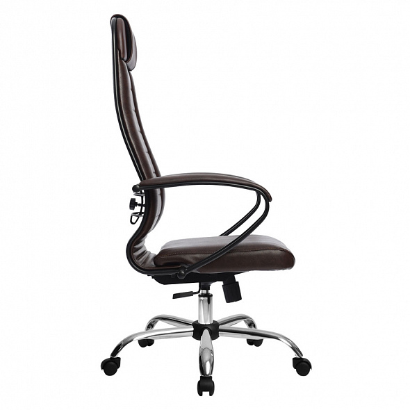 Кресло офисное МЕТТА Комплект 28 коричневый металл