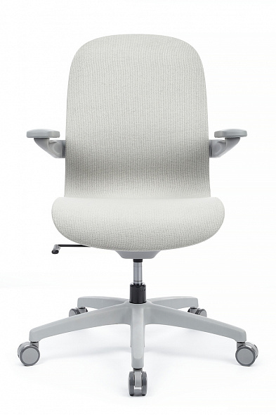 Кресло Miller (YX-300), Серый пластик/Серая ткань