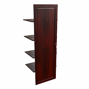 BERGAMO - Наполнение одностворчатого шкафа с деревянной дверцей и вешалкой