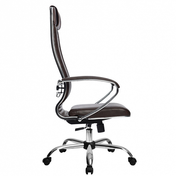 Кресло офисное МЕТТА Комплект 29 коричневый металл