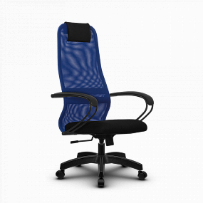 Кресло офисное Метта - SU-BP-8 Pl синий/черный