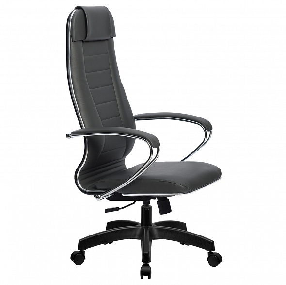 Кресло офисное МЕТТА Комплект 31 серый пластик