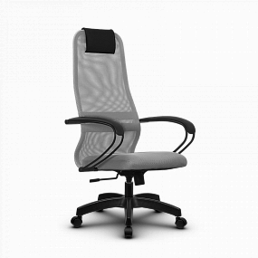 Кресло офисное Метта - SU-BP-8 Pl светло-серый