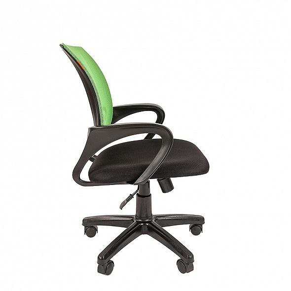 Кресло Chairman 696 black светло-зеленый