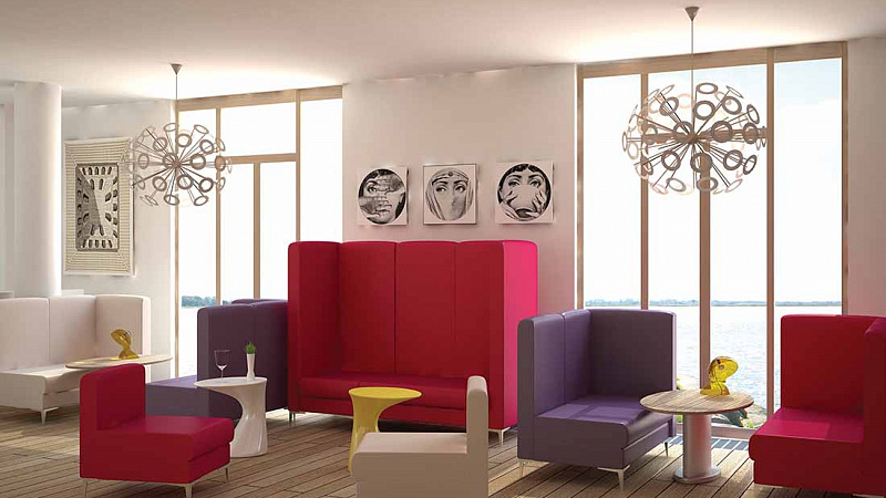Фото 3 - Офисные диваны М6 Soft room (Мягкая комната)