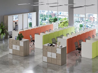Мебель для персонала Колл-центр (Call Center)