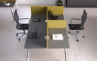 Картинка 1 - Офисные экраны Арредо (Arredo)